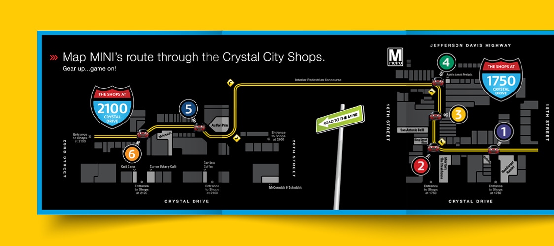 Crystal City Shops Mini Cooper Giveaway